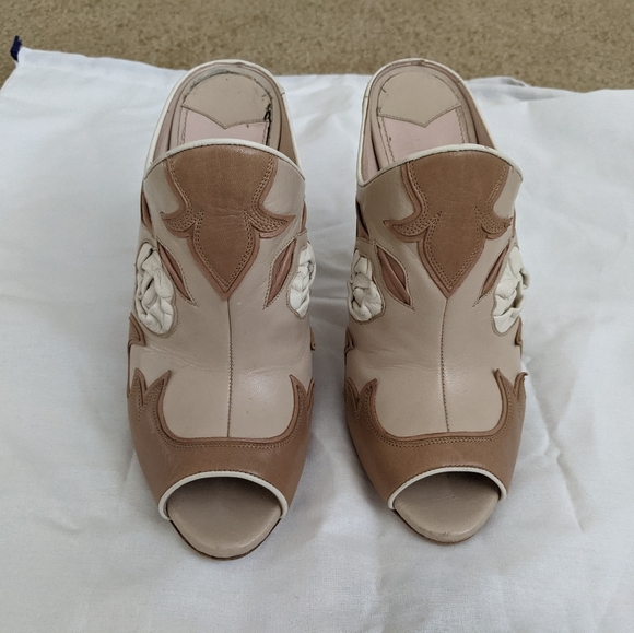 Miu Miu western applique mule - Picture 3 of 6